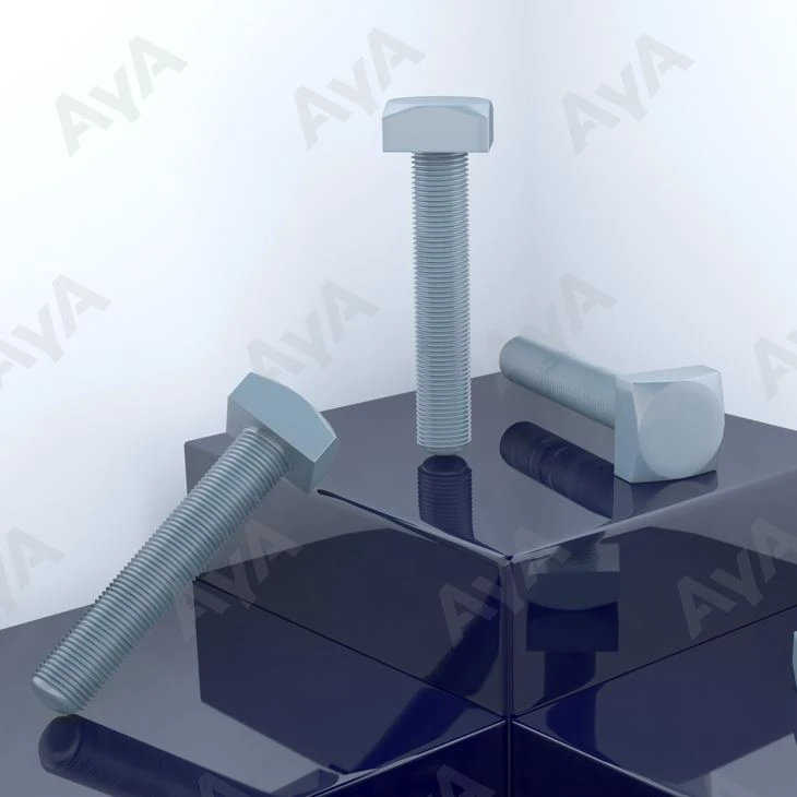 Galvanized Square Bolts